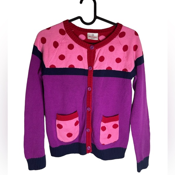 Hanna Andersson Other - Pop of Color Cardigan